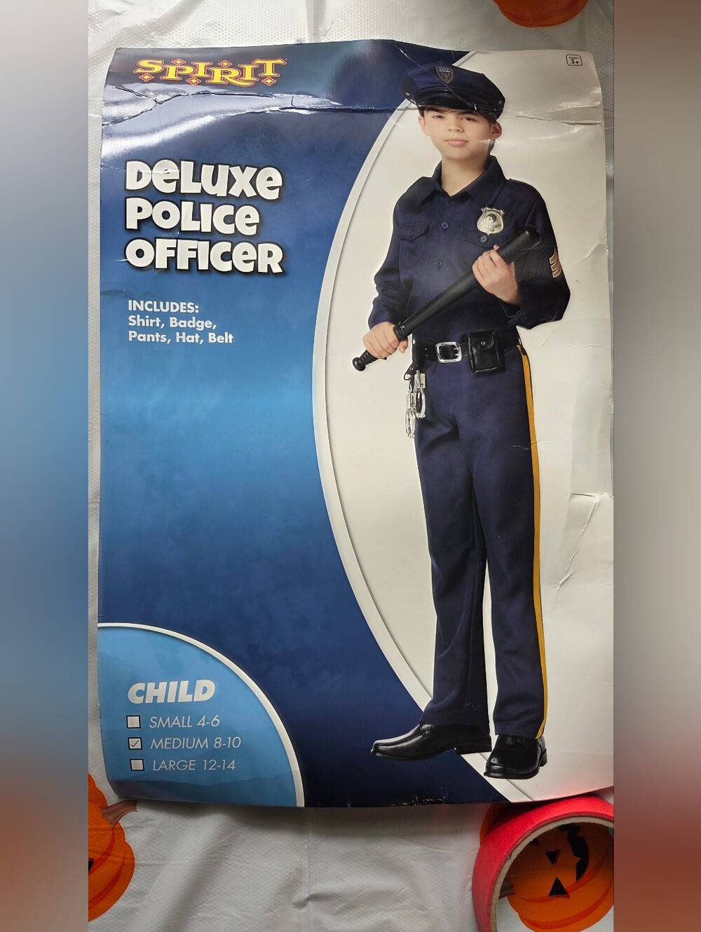 Spirit Halloween Deluxe Police Officer costume for kids #halloween #costume
